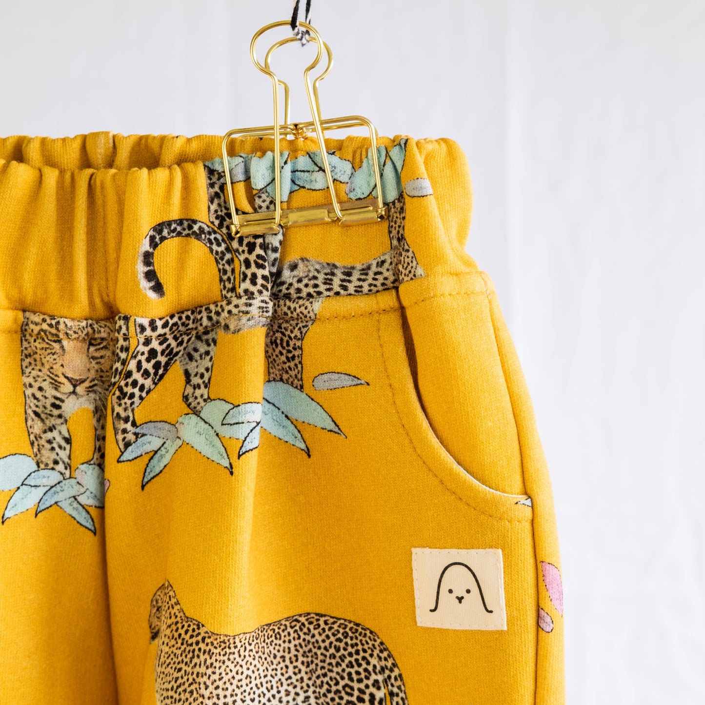 Yellow Leopard Sweatpants